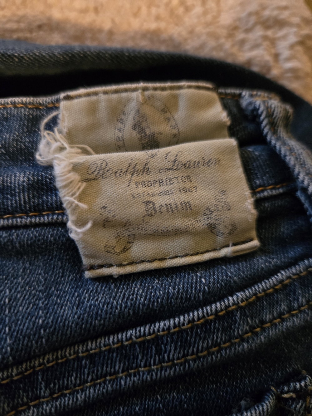 Ralph Lauren Denim Girl's Blue Legging/Jeans